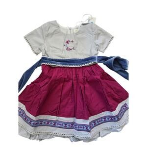 Evie's Closet Winter Wreath Dress
